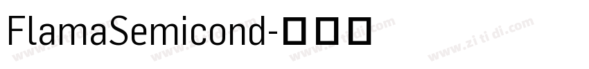 FlamaSemicond字体转换