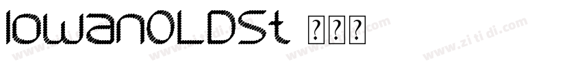 IowanOLDSt字体转换