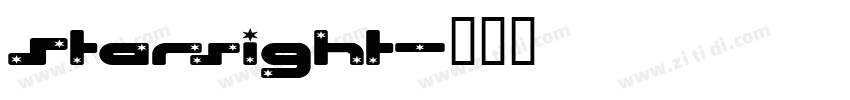 Starsight字体转换