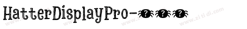 HatterDisplayPro字体转换