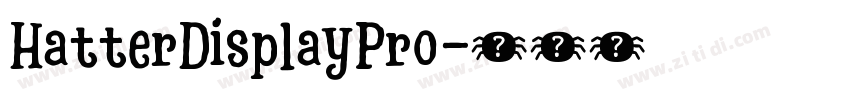 HatterDisplayPro字体转换