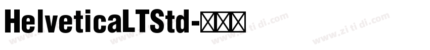 HelveticaLTStd字体转换