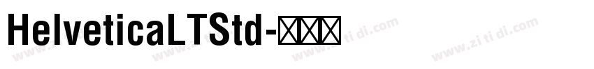 HelveticaLTStd字体转换