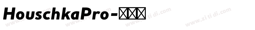 HouschkaPro字体转换