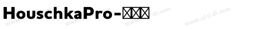 HouschkaPro字体转换