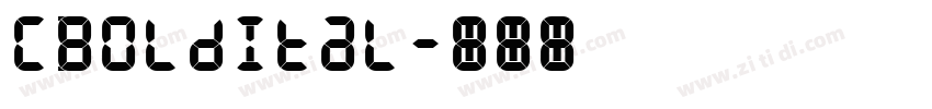 CBoldItal字体转换