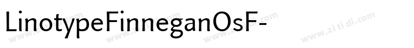 LinotypeFinneganOsF字体转换