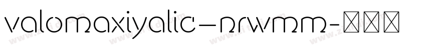 valomaxiyalic—nrwmm字体转换