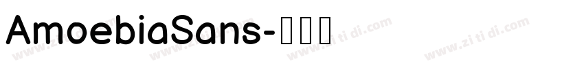 AmoebiaSans字体转换