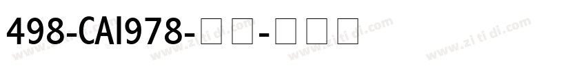 498-CAI978-普通字体转换