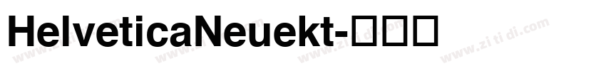 HelveticaNeuekt字体转换