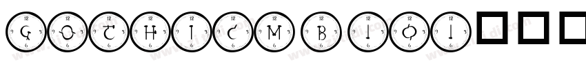 GothicMB101字体转换