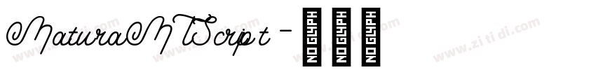 MaturaMTScript字体转换