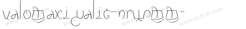 valomaxiyalic—nrwmm字体转换