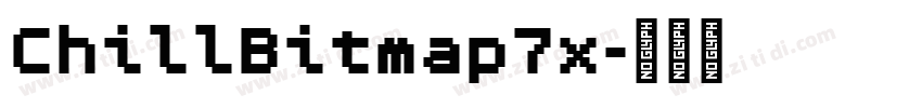 ChillBitmap7x字体转换