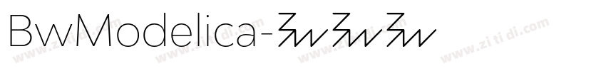 BwModelica字体转换