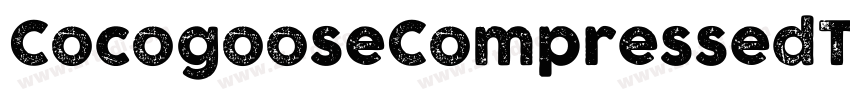 CocogooseCompressedT字体转换