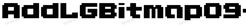 AddLGBitmap09字体转换