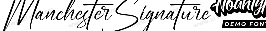 ManchesterSignature字体转换