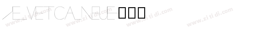 HelveticalNeue字体转换