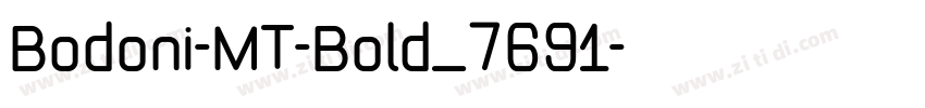 Bodoni-MT-Bold_7691字体转换