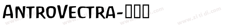 AntroVectra字体转换