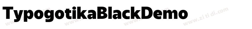 TypogotikaBlackDemo字体转换