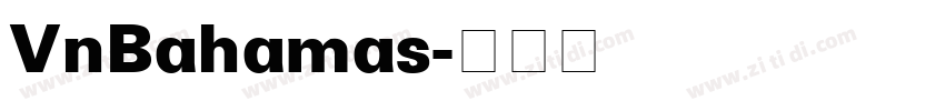 VnBahamas字体转换