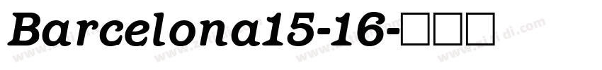 Barcelona15-16字体转换