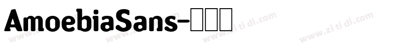 AmoebiaSans字体转换