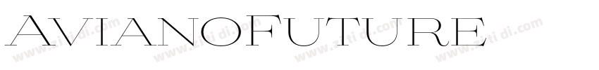 AvianoFuture字体转换