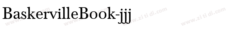 BaskervilleBook字体转换