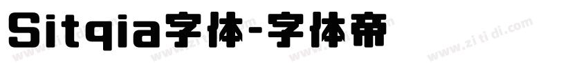 Sitqia字体字体转换