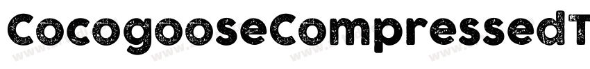 CocogooseCompressedT字体转换