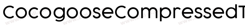 CocogooseCompressedT字体转换