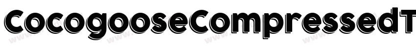 CocogooseCompressedT字体转换