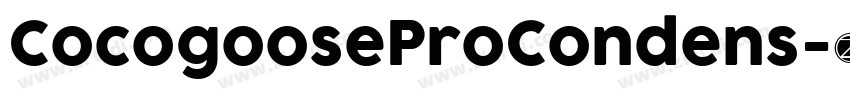 CocogooseProCondens字体转换