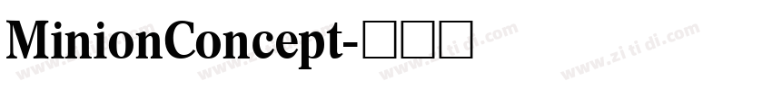 MinionConcept字体转换