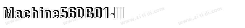 Machine56DB01字体转换