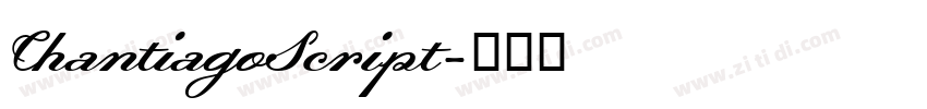 ChantiagoScript字体转换