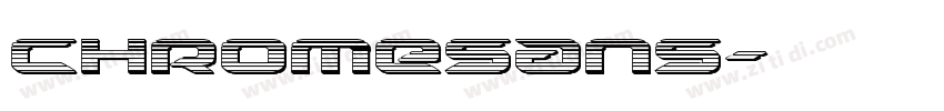 ChromeSans字体转换