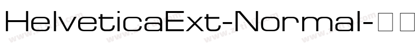 HelveticaExt-Normal字体转换