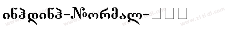 Binhdinh-Normal字体转换