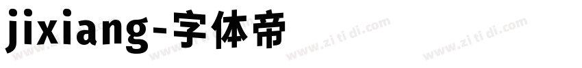 jixiang字体转换