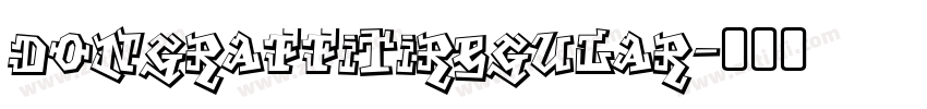 DonGraffitiRegular字体转换