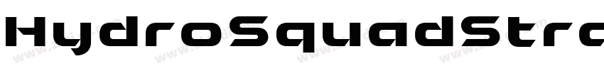 HydroSquadStraight字体转换