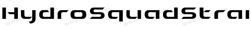 HydroSquadStraight字体转换