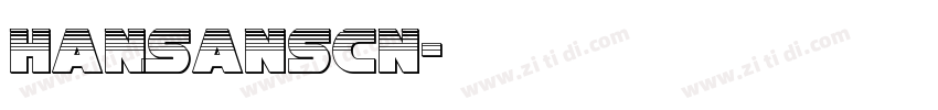 HanSansCN字体转换