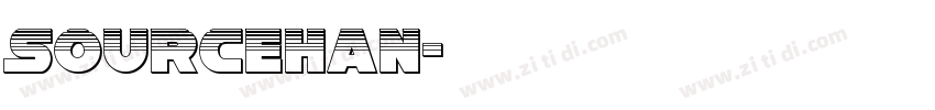 SourceHan字体转换