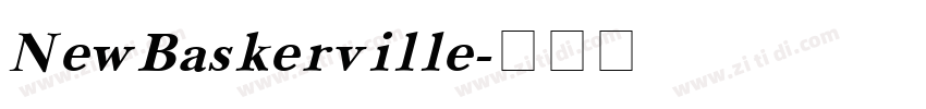 NewBaskerville字体转换